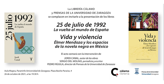 Jordi Canal presenta dos de sus obras en el Paraninfo Universitario